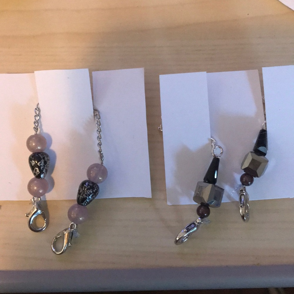 Black - Pink Mask Chain